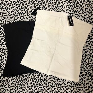 Express one eleven shelf bra tube top (2)